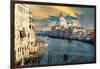 Venetian Sunlight - The Grand Canal at Sunset-Philippe HUGONNARD-Framed Photographic Print