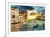 Venetian Sunlight - The Grand Canal-Philippe HUGONNARD-Framed Photographic Print