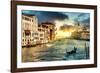 Venetian Sunlight - The Grand Canal-Philippe HUGONNARD-Framed Photographic Print