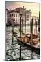 Venetian Sunlight - Traditional Gondolas-Philippe HUGONNARD-Mounted Premium Photographic Print