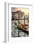 Venetian Sunlight - Traditional Gondolas-Philippe HUGONNARD-Framed Photographic Print