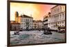 Venetian Sunlight - Vaporetto Canal-Philippe HUGONNARD-Framed Photographic Print