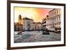 Venetian Sunlight - Vaporetto Canal-Philippe HUGONNARD-Framed Photographic Print