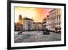 Venetian Sunlight - Vaporetto Canal-Philippe HUGONNARD-Framed Photographic Print