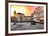 Venetian Sunlight - Vaporetto Canal-Philippe HUGONNARD-Framed Photographic Print