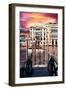 Venetian Sunlight - Vaporetto Jetty-Philippe HUGONNARD-Framed Photographic Print