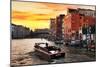 Venetian Sunlight - Vaporetto Sunset-Philippe HUGONNARD-Mounted Photographic Print
