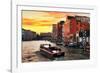 Venetian Sunlight - Vaporetto Sunset-Philippe HUGONNARD-Framed Photographic Print