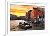 Venetian Sunlight - Vaporetto Sunset-Philippe HUGONNARD-Framed Photographic Print