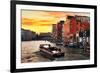 Venetian Sunlight - Vaporetto Sunset-Philippe HUGONNARD-Framed Photographic Print