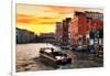 Venetian Sunlight - Vaporetto Sunset-Philippe HUGONNARD-Framed Photographic Print