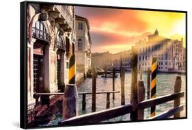 Venetian Sunlight - Venice Piers-Philippe HUGONNARD-Framed Stretched Canvas