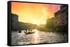 Venetian Sunlight - Venice The Golden Hour-Philippe HUGONNARD-Framed Stretched Canvas