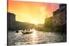 Venetian Sunlight - Venice The Golden Hour-Philippe HUGONNARD-Stretched Canvas