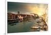 Venetian Sunlight - View of the Grand Canal-Philippe HUGONNARD-Framed Photographic Print