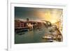 Venetian Sunlight - View of the Grand Canal-Philippe HUGONNARD-Framed Photographic Print