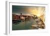 Venetian Sunlight - View of the Grand Canal-Philippe HUGONNARD-Framed Photographic Print