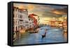 Venetian Sunset-Maugli-l-Framed Stretched Canvas