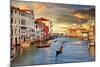 Venetian Sunset-Maugli-l-Mounted Art Print