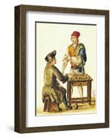 Venetian Tattooer-Jan van Grevenbroeck-Framed Giclee Print