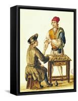 Venetian Tattooer-Jan van Grevenbroeck-Framed Stretched Canvas