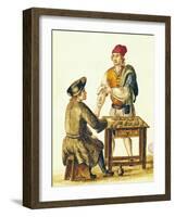 Venetian Tattooer-Jan van Grevenbroeck-Framed Giclee Print