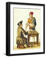 Venetian Tattooer-Jan van Grevenbroeck-Framed Giclee Print