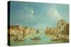 Venetian View-William Leighton Leitch-Stretched Canvas