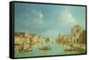 Venetian View-William Leighton Leitch-Framed Stretched Canvas