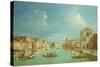 Venetian View-William Leighton Leitch-Stretched Canvas