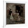 Venetian Water Carriers, 1880-82 (Oil on Canvas)-John Singer Sargent-Framed Giclee Print