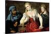 Venetian Women at their Toilet, C.1545-Paris Bordone-Stretched Canvas