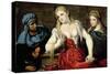 Venetian Women at their Toilet, C.1545-Paris Bordone-Stretched Canvas