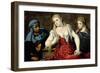 Venetian Women at their Toilet, C.1545-Paris Bordone-Framed Giclee Print