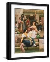 Venetians, 1885-Sir Samuel Luke Fildes-Framed Giclee Print