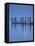 Veneto, Lake District, Lake Garda, Garda, Lakeside Pier View, Italy-Walter Bibikow-Framed Stretched Canvas