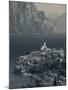 Veneto, Lake District, Lake Garda, Malcesine, Aerial Town View, Italy-Walter Bibikow-Mounted Photographic Print