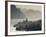 Veneto, Lake District, Lake Garda, Malcesine, Aerial Town View, Italy-Walter Bibikow-Framed Photographic Print