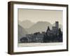 Veneto, Lake District, Lake Garda, Malcesine, Lakeside Town View, Italy-Walter Bibikow-Framed Photographic Print