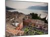 Veneto, Lake District, Lake Garda, Malcesine, Town View from Castello Scaligero Castle, Italy-Walter Bibikow-Mounted Photographic Print