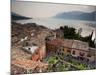 Veneto, Lake District, Lake Garda, Malcesine, Town View from Castello Scaligero Castle, Italy-Walter Bibikow-Mounted Photographic Print