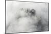 Veneto Mystically in the Fog, Aerial Picture, Cemetery, Ground Fog, Bassano, Italy-Frank Fleischmann-Mounted Photographic Print