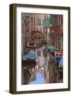 Venezia a Colori-Guido Borelli-Framed Giclee Print