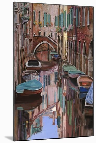 Venezia a Colori-Guido Borelli-Mounted Giclee Print