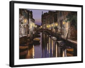 Venezia al Crepuscolo-Guido Borelli-Framed Giclee Print