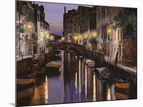 Venezia al Crepuscolo-Guido Borelli-Mounted Giclee Print