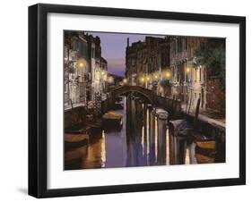 Venezia al Crepuscolo-Guido Borelli-Framed Giclee Print