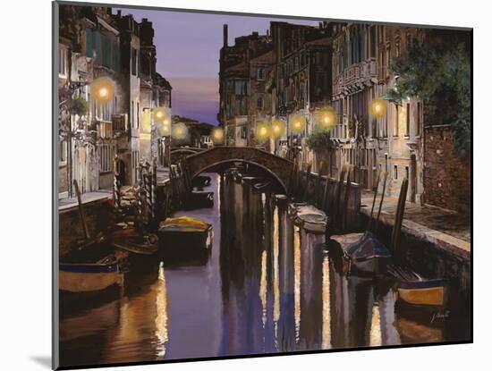 Venezia al Crepuscolo-Guido Borelli-Mounted Giclee Print