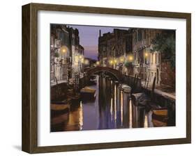 Venezia al Crepuscolo-Guido Borelli-Framed Giclee Print