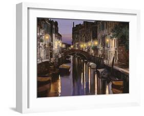 Venezia al Crepuscolo-Guido Borelli-Framed Giclee Print